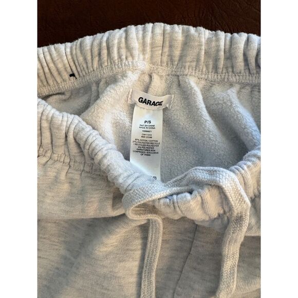 Gray Garage Drawstring Jogger Sweatpants with Pockets Size S - Picture 2 of 6